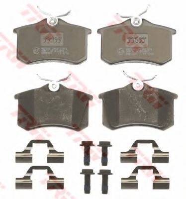 set placute frana,frana disc 2