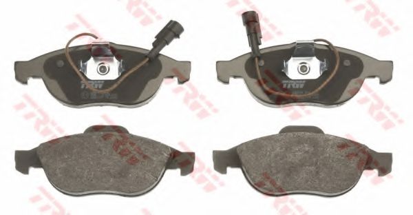 set placute frana,frana disc 2