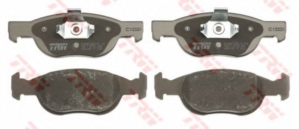 set placute frana,frana disc 2