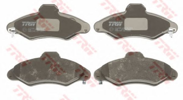 set placute frana,frana disc 2