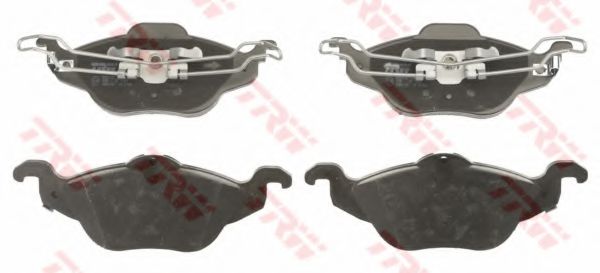 set placute frana,frana disc 2