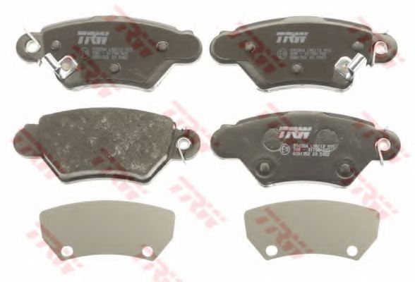 set placute frana,frana disc 2