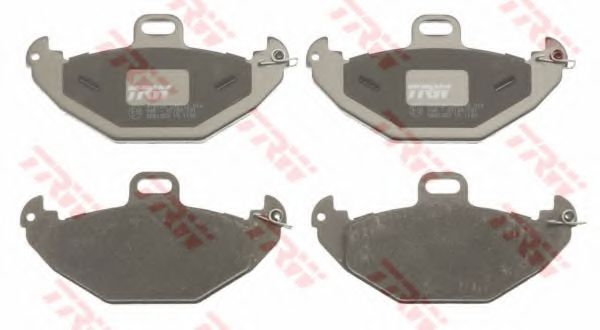 set placute frana,frana disc 2