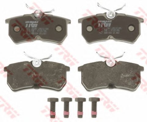 set placute frana,frana disc 2