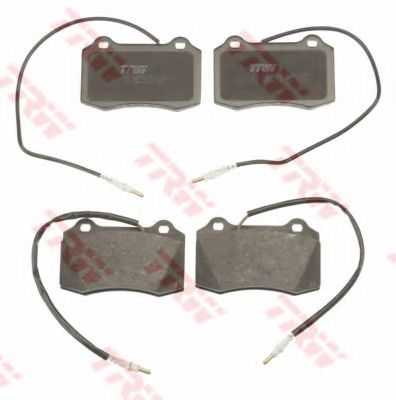 set placute frana,frana disc 2