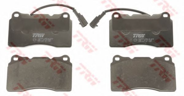 set placute frana,frana disc 2