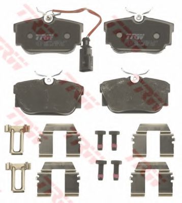 set placute frana,frana disc 2