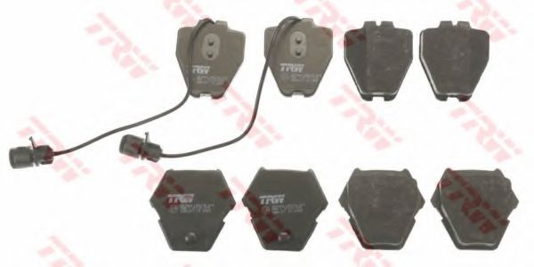 set placute frana,frana disc 2