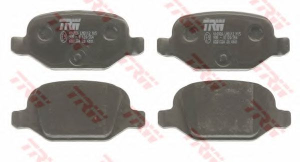 set placute frana,frana disc 2