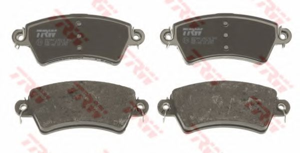 set placute frana,frana disc 2