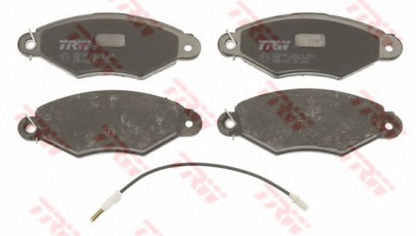 set placute frana,frana disc 2