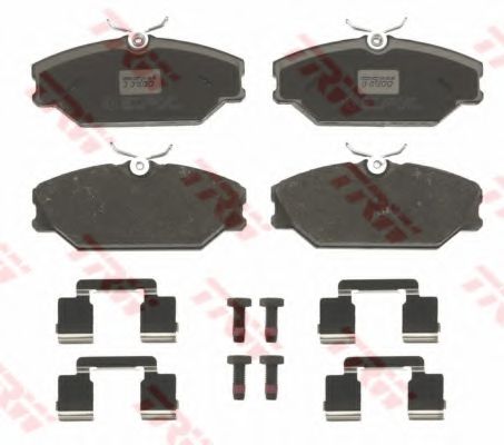 set placute frana,frana disc 2