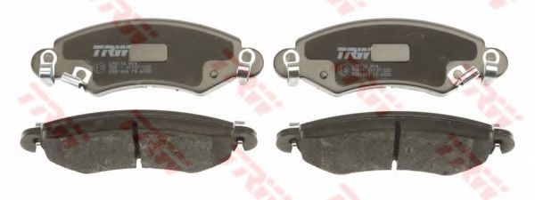 set placute frana,frana disc 2