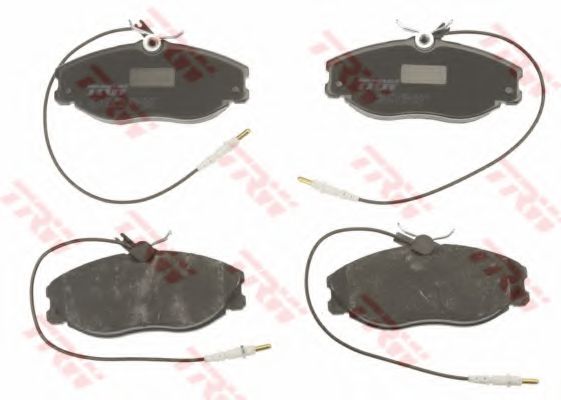 set placute frana,frana disc 2