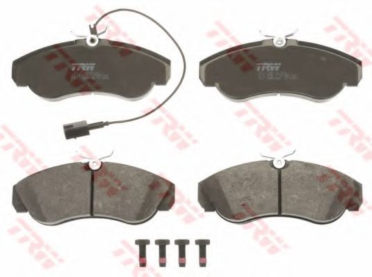 set placute frana,frana disc 2