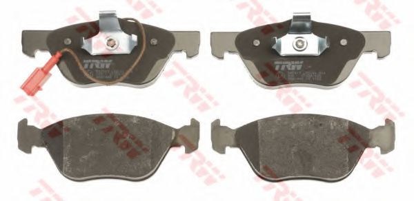 set placute frana,frana disc 2
