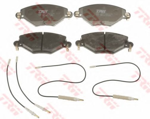 set placute frana,frana disc 2