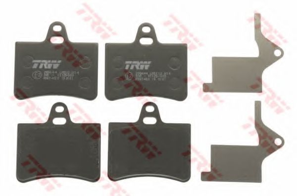 set placute frana,frana disc 2
