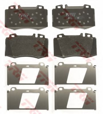 set placute frana,frana disc 2