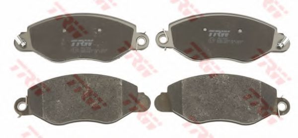 set placute frana,frana disc 2