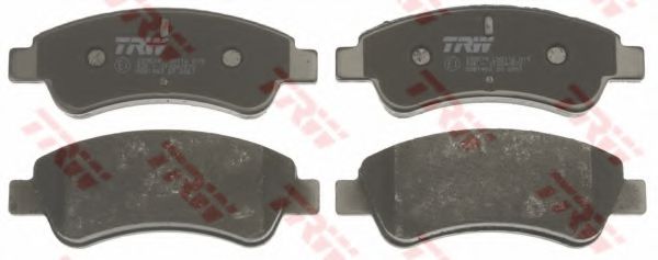 set placute frana,frana disc 2