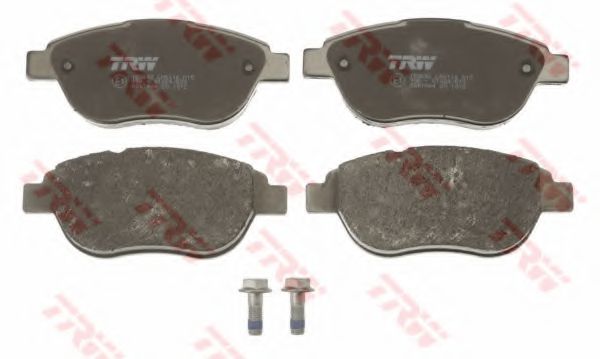 set placute frana,frana disc 2