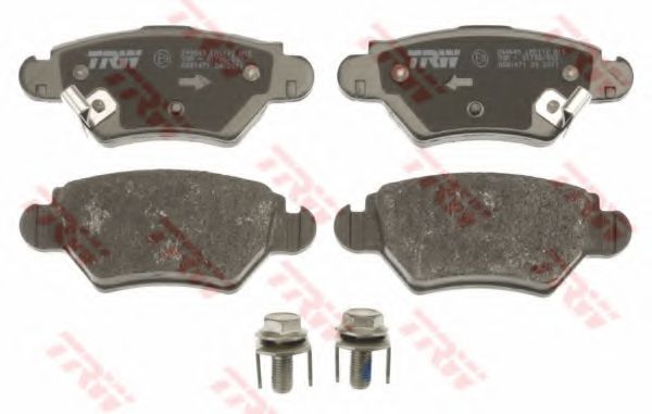 set placute frana,frana disc 2