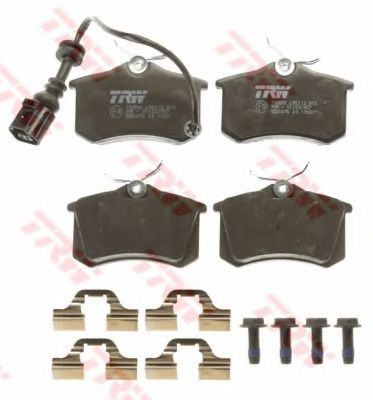 set placute frana,frana disc 2