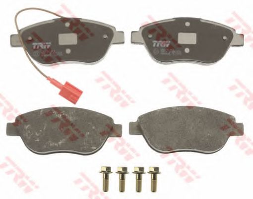 set placute frana,frana disc 2
