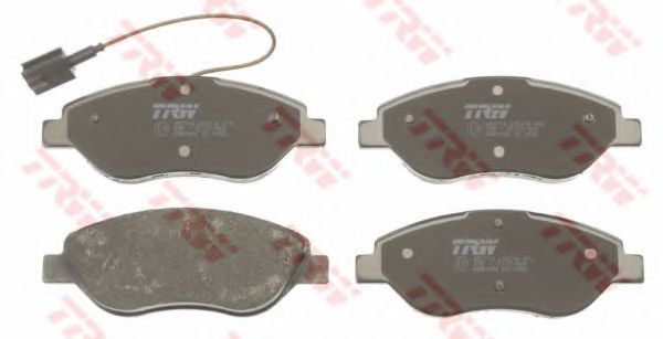 set placute frana,frana disc 2