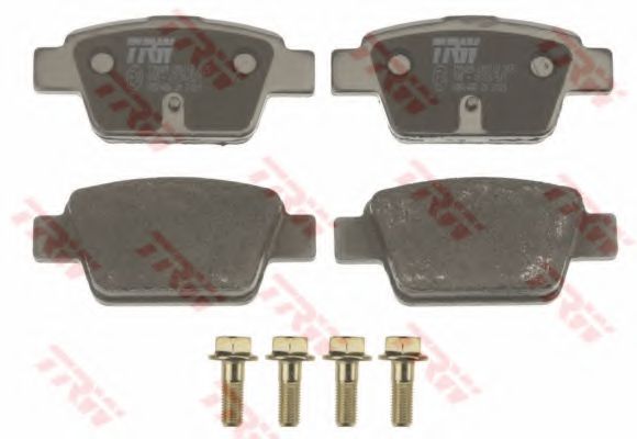 set placute frana,frana disc 2