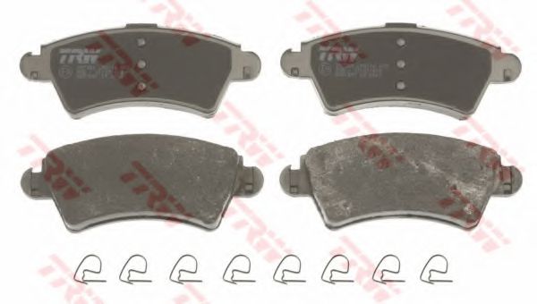 set placute frana,frana disc 2