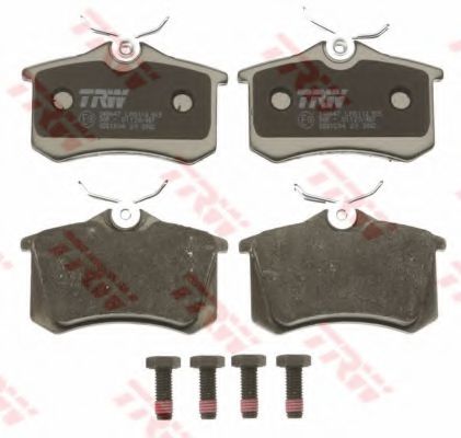 set placute frana,frana disc 2