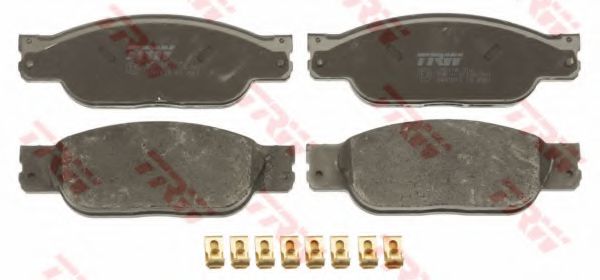 set placute frana,frana disc 2