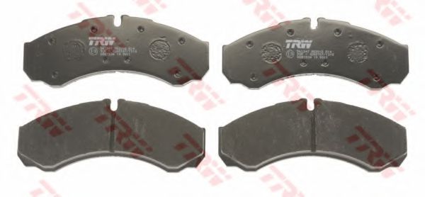 set placute frana,frana disc 2