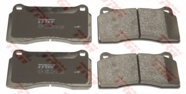 set placute frana,frana disc 2