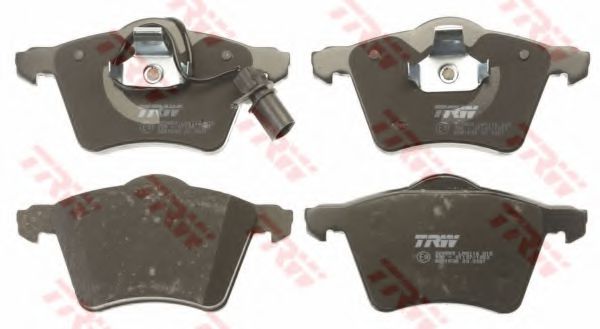 set placute frana,frana disc 2