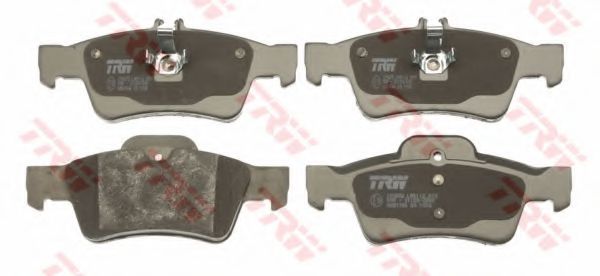 set placute frana,frana disc 2