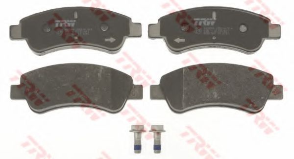 set placute frana,frana disc 2