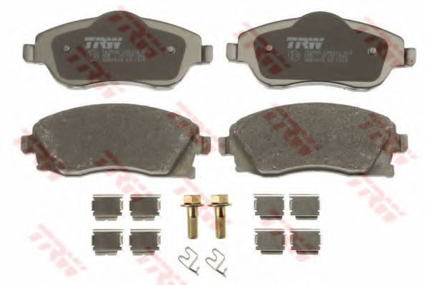 set placute frana,frana disc 2