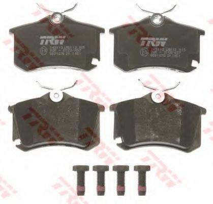 set placute frana,frana disc 2