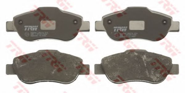 set placute frana,frana disc 2