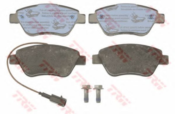 set placute frana,frana disc 2