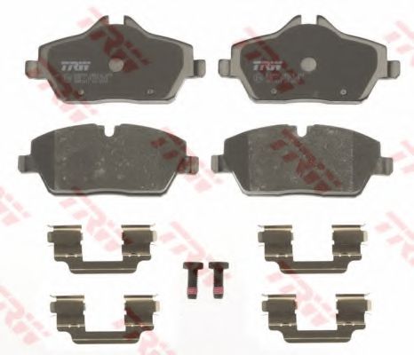 set placute frana,frana disc 2