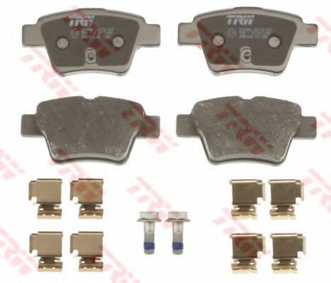 set placute frana,frana disc 2