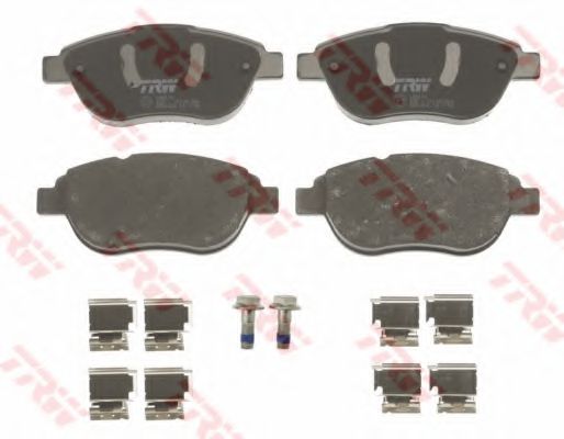 set placute frana,frana disc 2