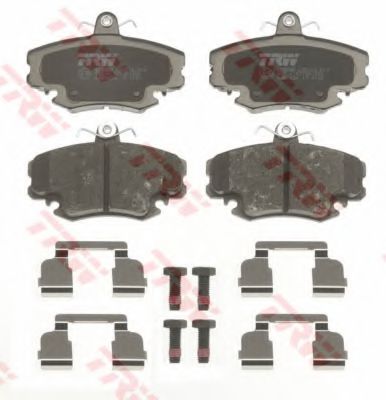 set placute frana,frana disc 2
