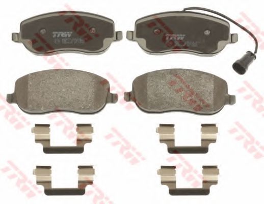 set placute frana,frana disc 2