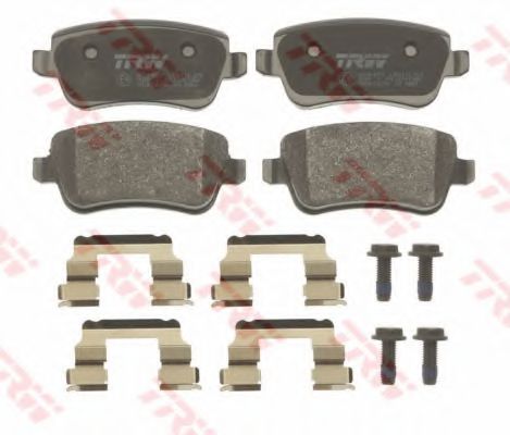 set placute frana,frana disc 2