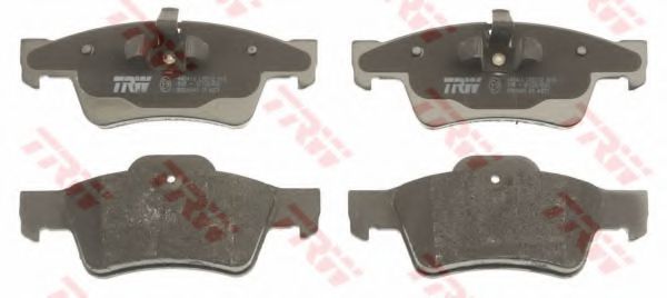 set placute frana,frana disc 2